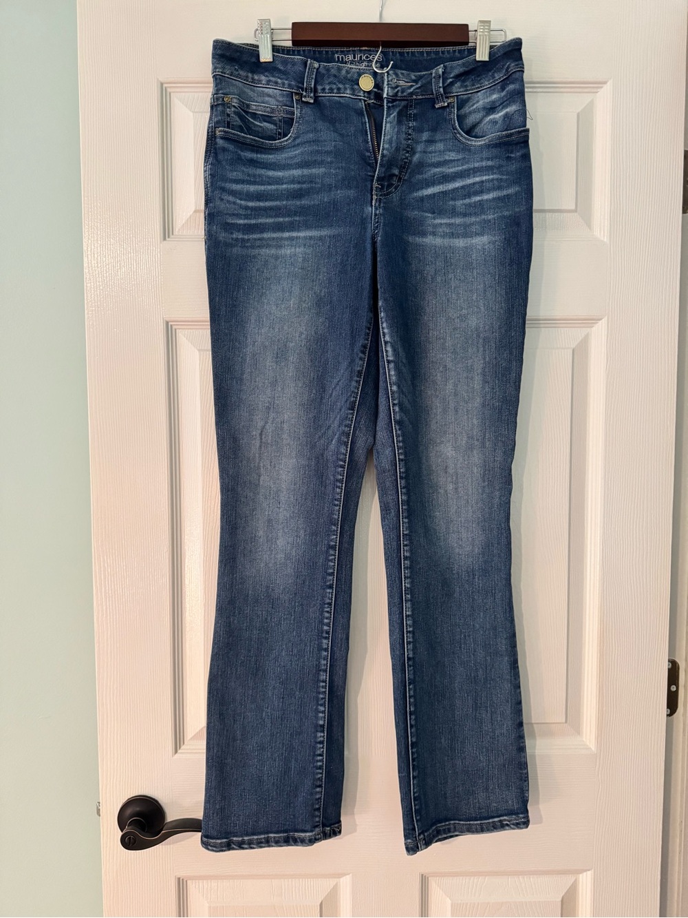 Maurices Blue Wash Bootcut Jeans
